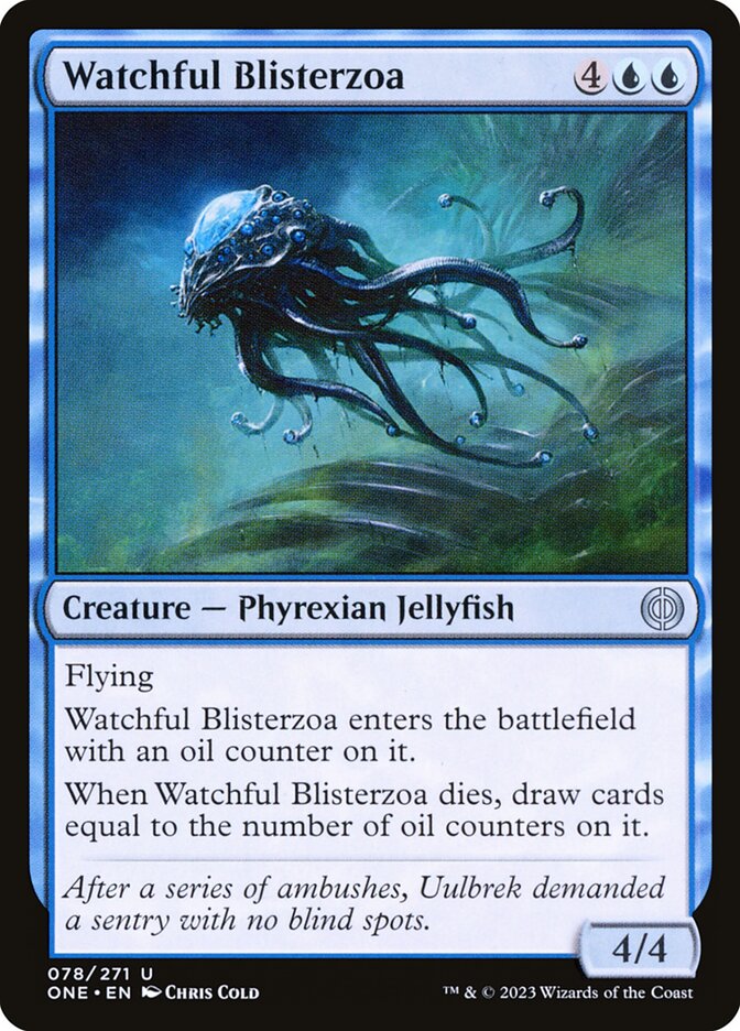 Watchful Blisterzoa - Phyrexia: All Will Be One 78 (Foil)