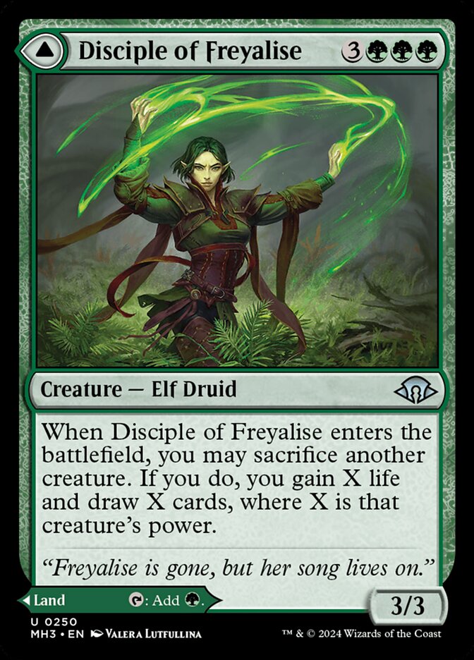 Disciple of Freyalise // Garden of Freyalise - Modern Horizons 3 250