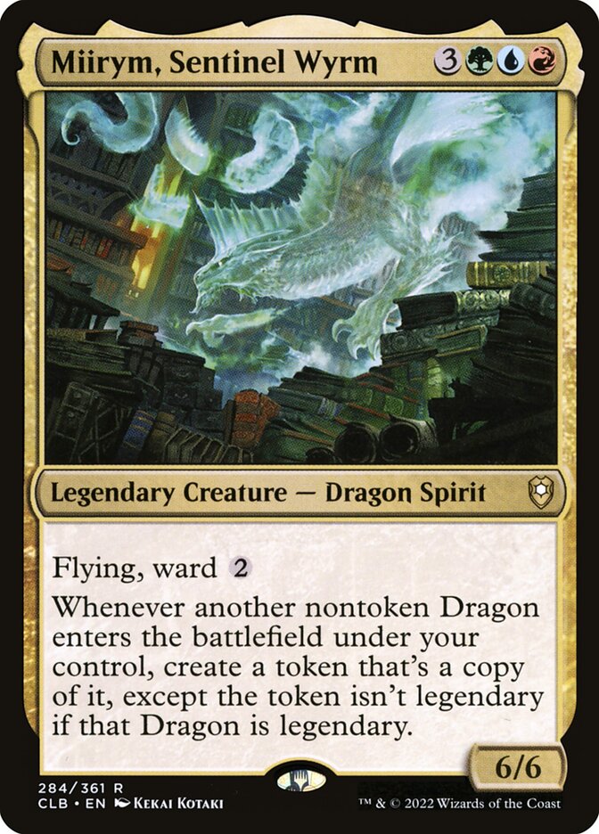 Miirym, Sentinel Wyrm - CLB 284 (Foil)