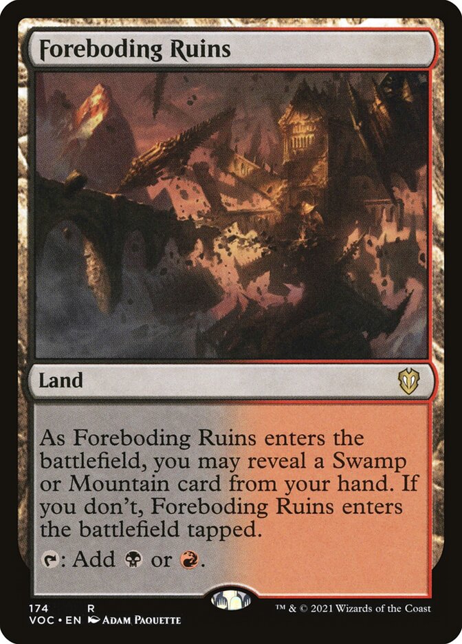 Foreboding Ruins - VOC 174