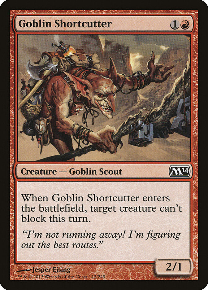Goblin Shortcutter - Magic 2014 (M14) 142