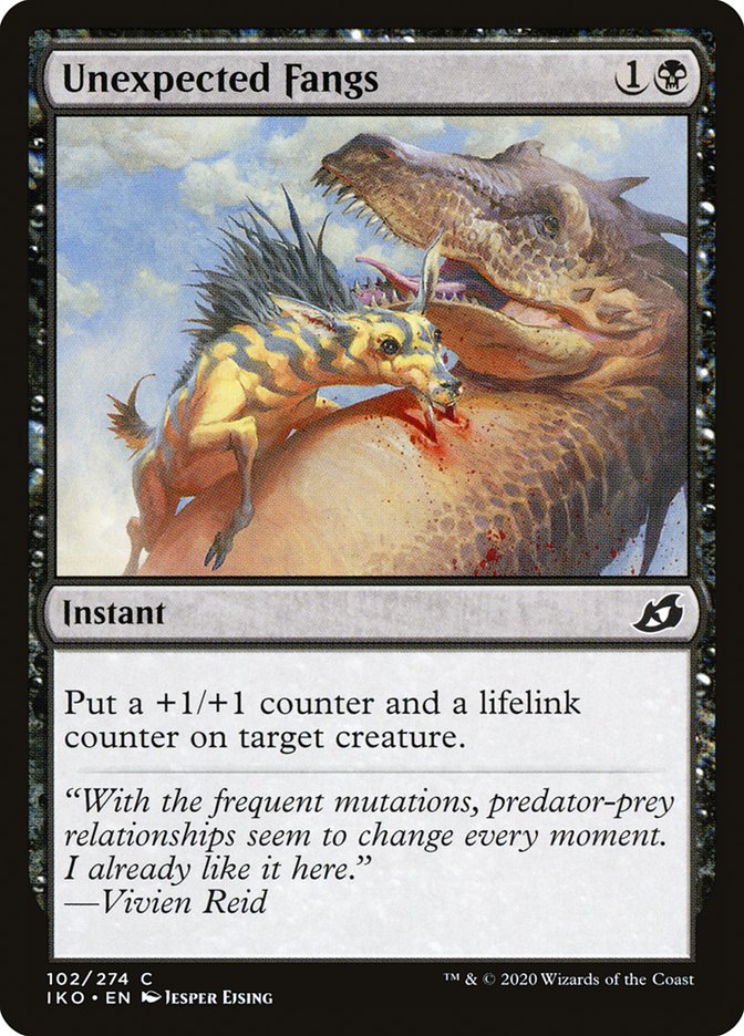 Unexpected Fangs - Ikoria: Lair of Behemoths 102