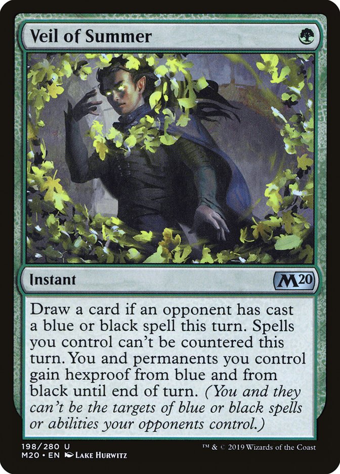 Veil of Summer - Core Set 2020 198