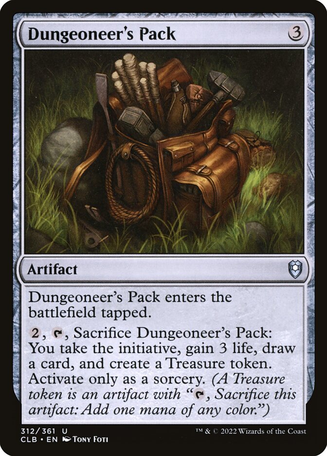 Dungeoneer's Pack - Commander Legends: Battle for Baldur's Gate 312 (Foil)