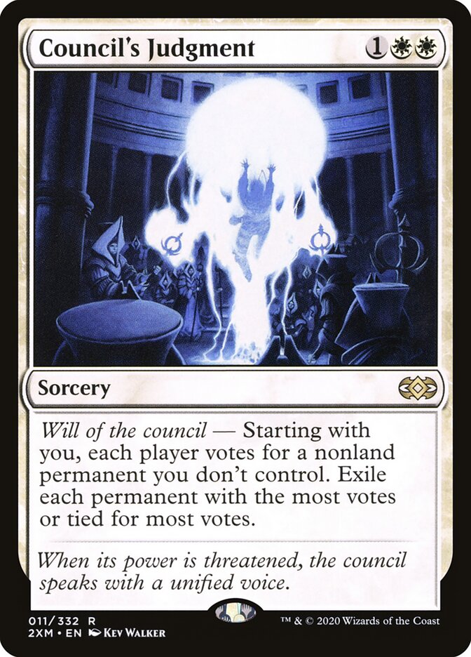 Council's Judgment - Double Masters 11