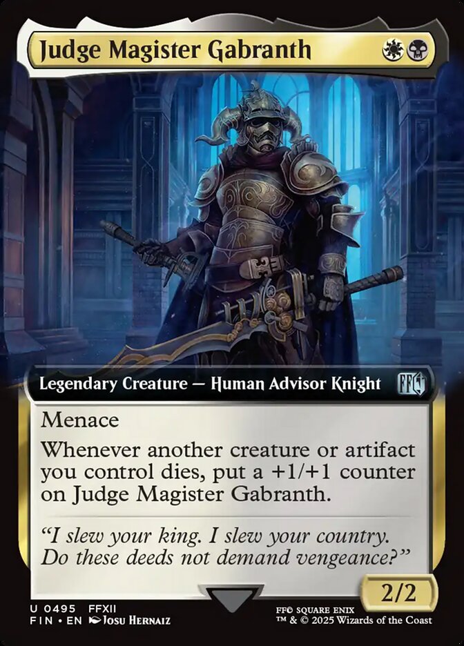 Judge Magister Gabranth - FIN 495 (Japanese)