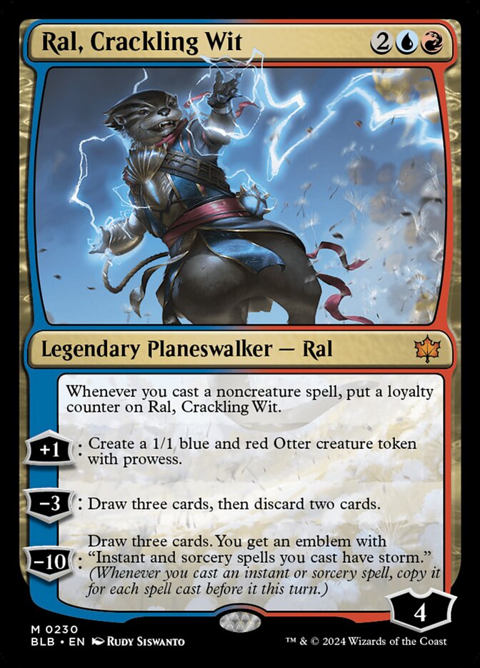Ral, Crackling Wit - Bloomburrow 230