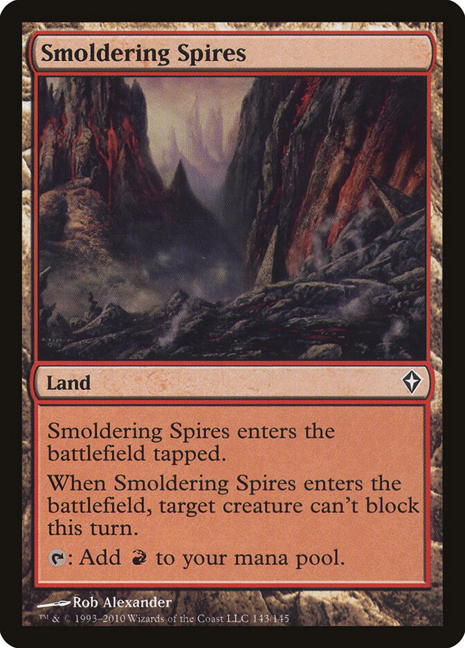 Smoldering Spires - Worldwake 143