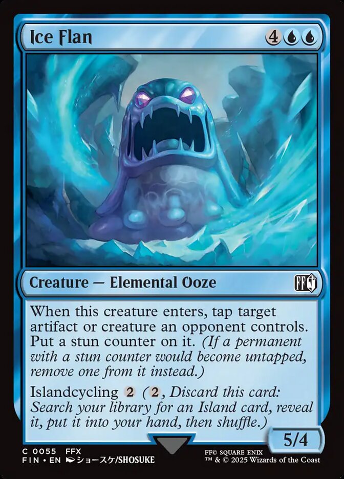 Ice Flan - FIN 55 (Foil)