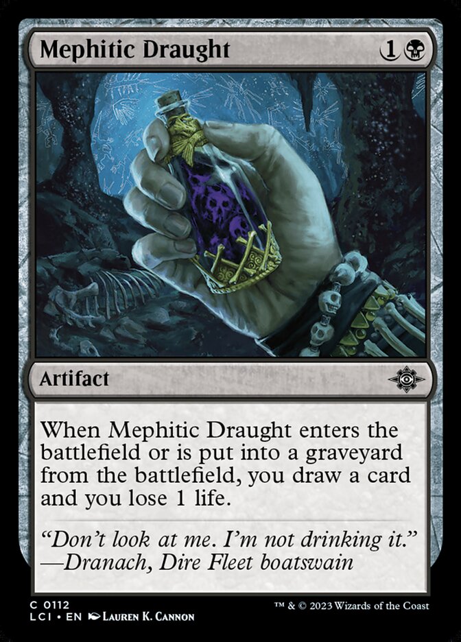 Mephitic Draught - The Lost Caverns of Ixalan 112 (Foil)