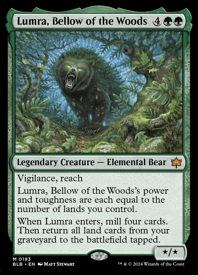 Lumra, Bellow of the Woods - Bloomburrow 183
