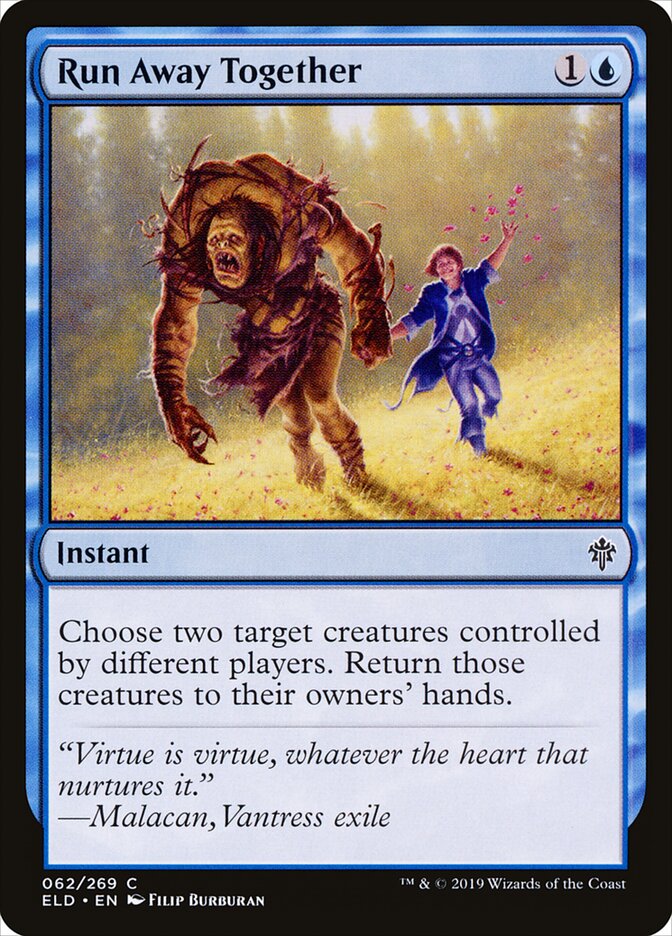 Run Away Together - Throne of Eldraine 62 (Foil)