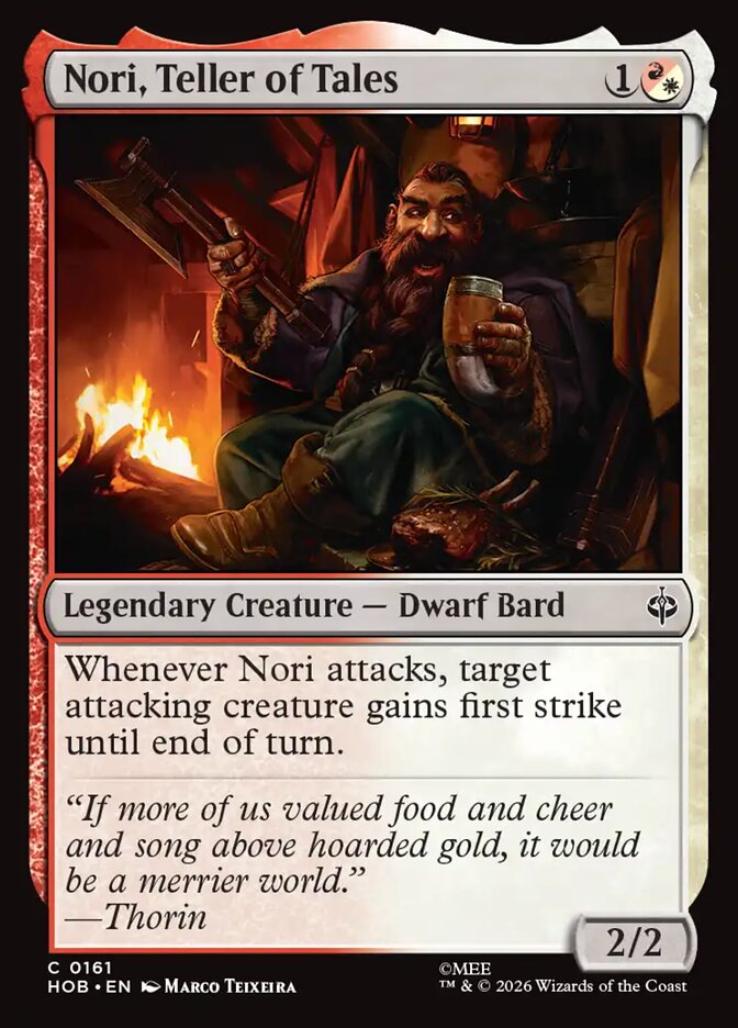 Nori, Teller of Tales - The Hobbit 161 (Foil)