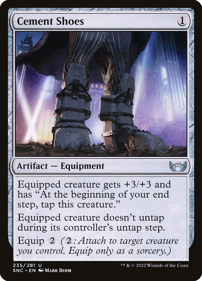 Cement Shoes - SNC 235 (Foil)