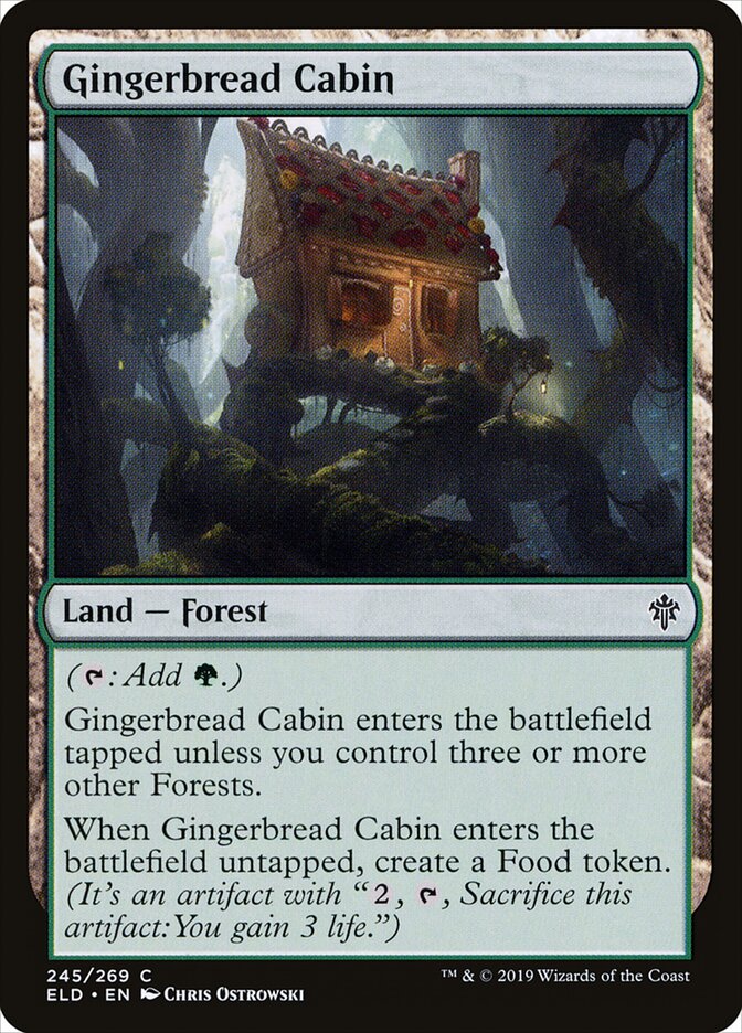 Gingerbread Cabin - Throne of Eldraine 245 (Foil)
