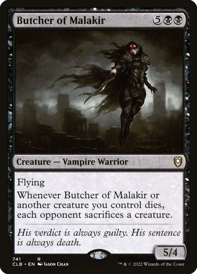 Butcher of Malakir - CLB 741
