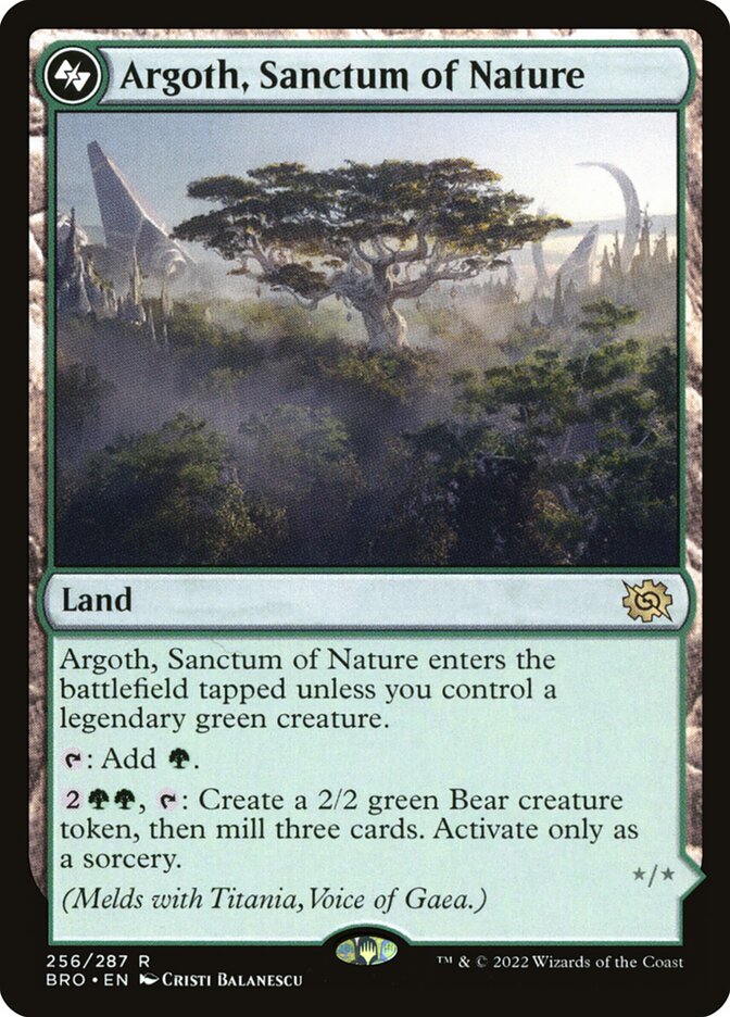 Argoth, Sanctum of Nature - BRO 256a