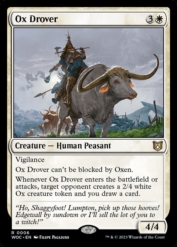 Ox Drover - WOC 6