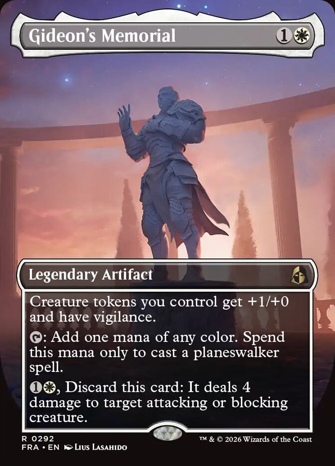 Gideon's Memorial - Reality Fracture 292 (Foil)