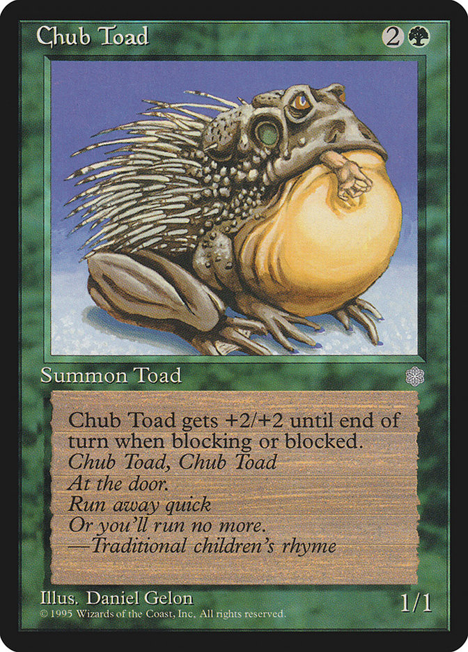 Chub Toad - ICE 229