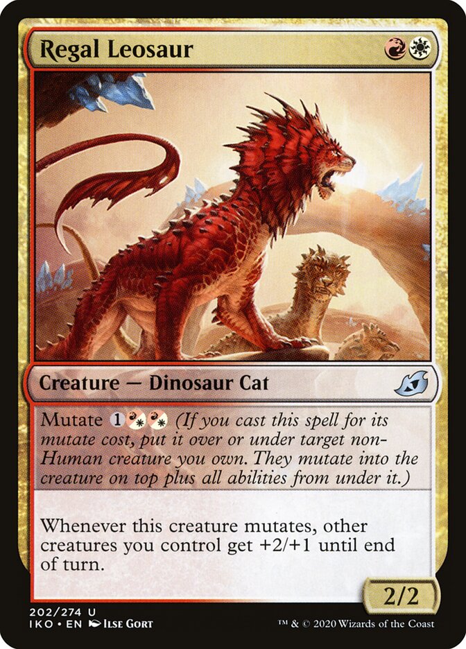 Regal Leosaur - Ikoria: Lair of Behemoths 202