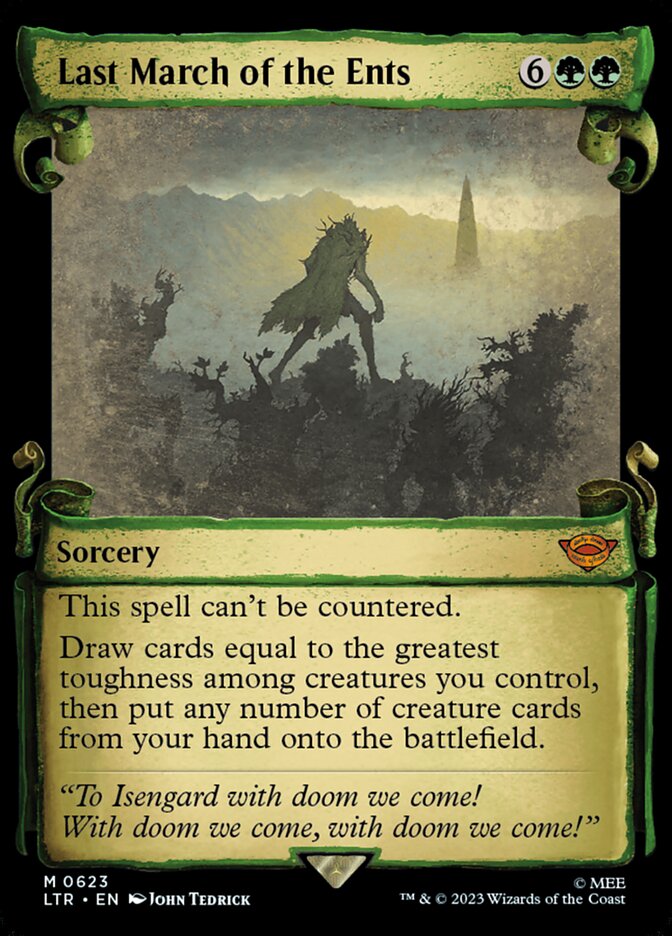 Last March of the Ents - LTR 623 (Foil)