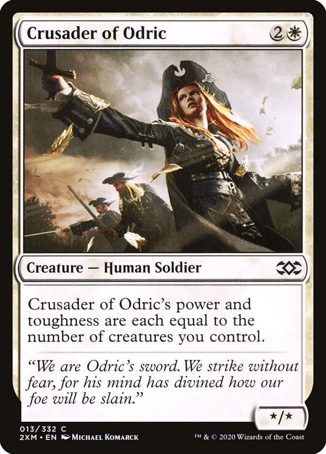 Crusader of Odric - Double Masters 13 (Foil)