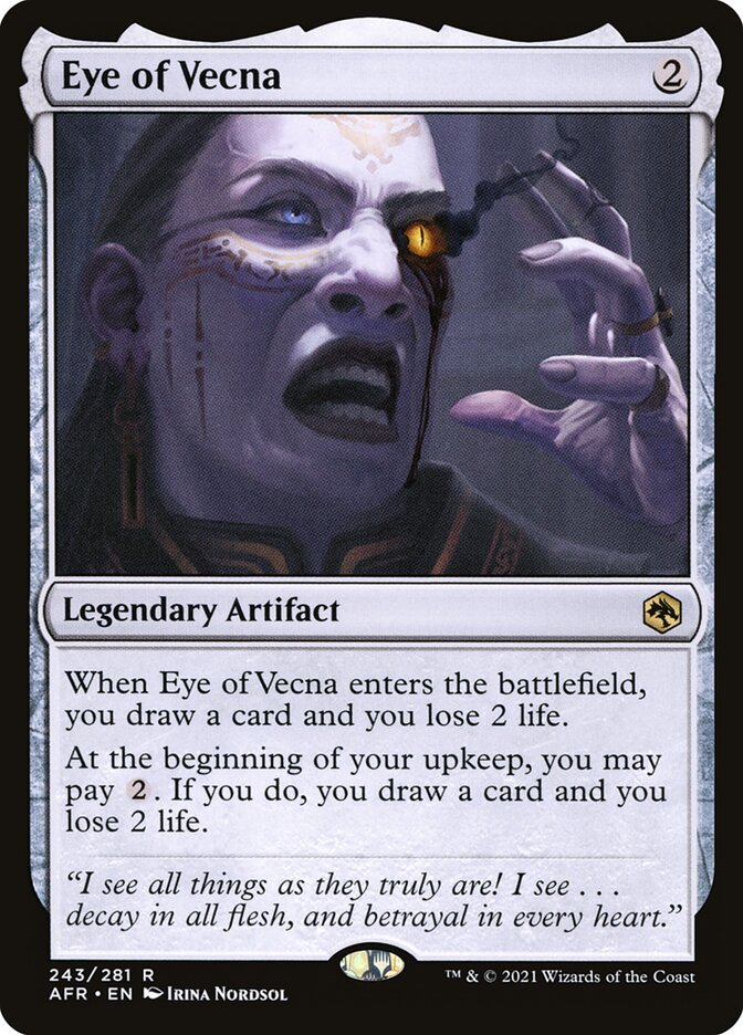 Eye of Vecna - AFR 243 (Foil)