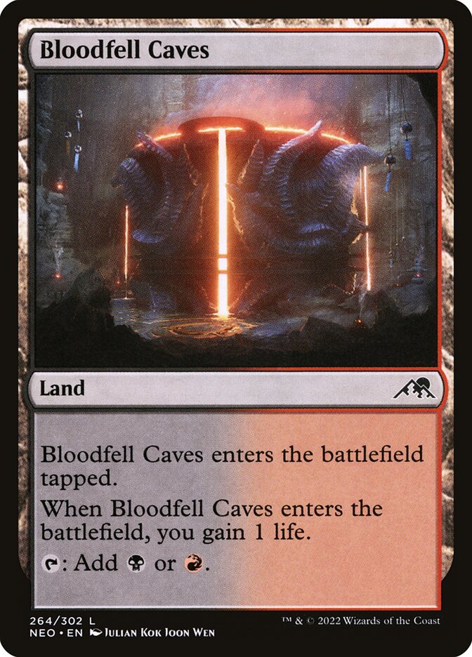 Bloodfell Caves - Kamigawa: Neon Dynasty 264