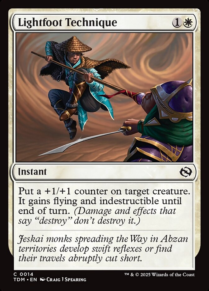 Lightfoot Technique - Tarkir: Dragonstorm 14