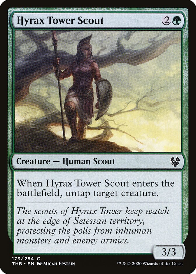 Hyrax Tower Scout - Theros Beyond Death 173