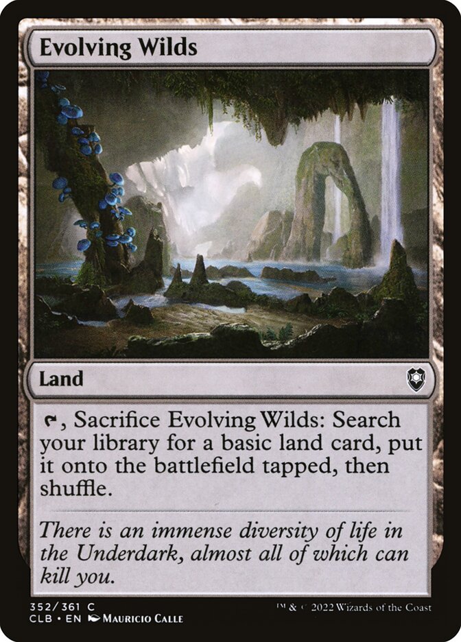 Evolving Wilds - Commander Legends: Battle for Baldur's Gate 352
