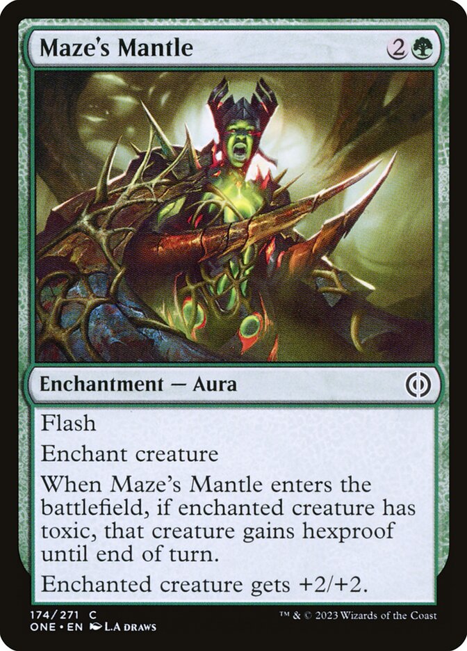 Maze's Mantle - Phyrexia: All Will Be One 174 (Foil)