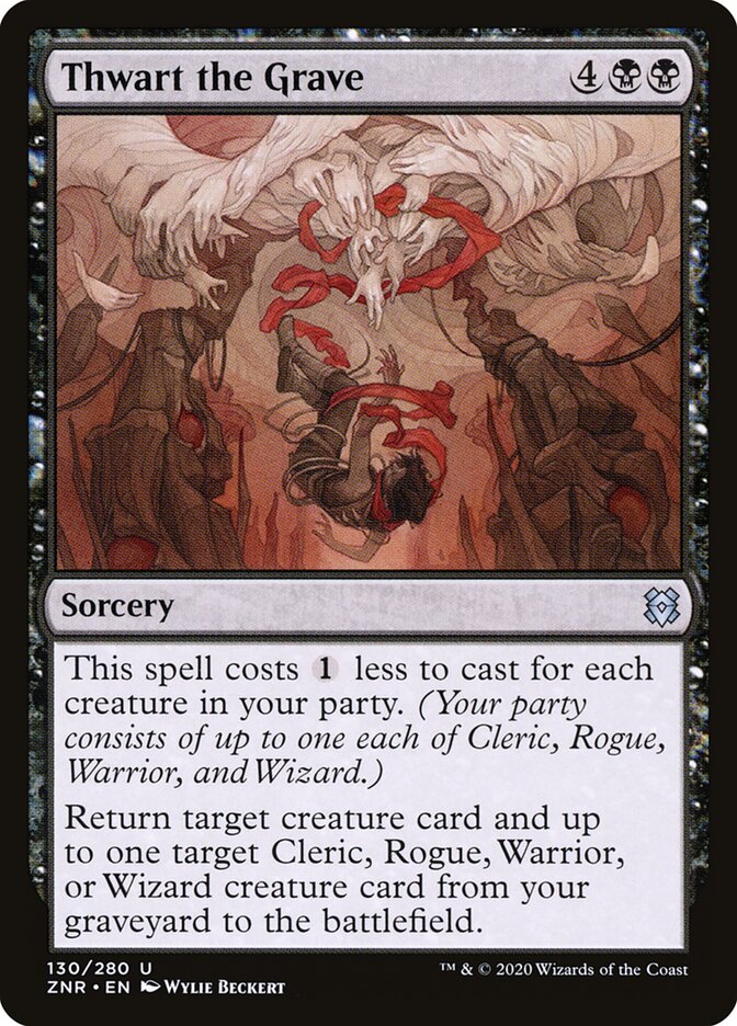 Thwart the Grave - Zendikar Rising 130