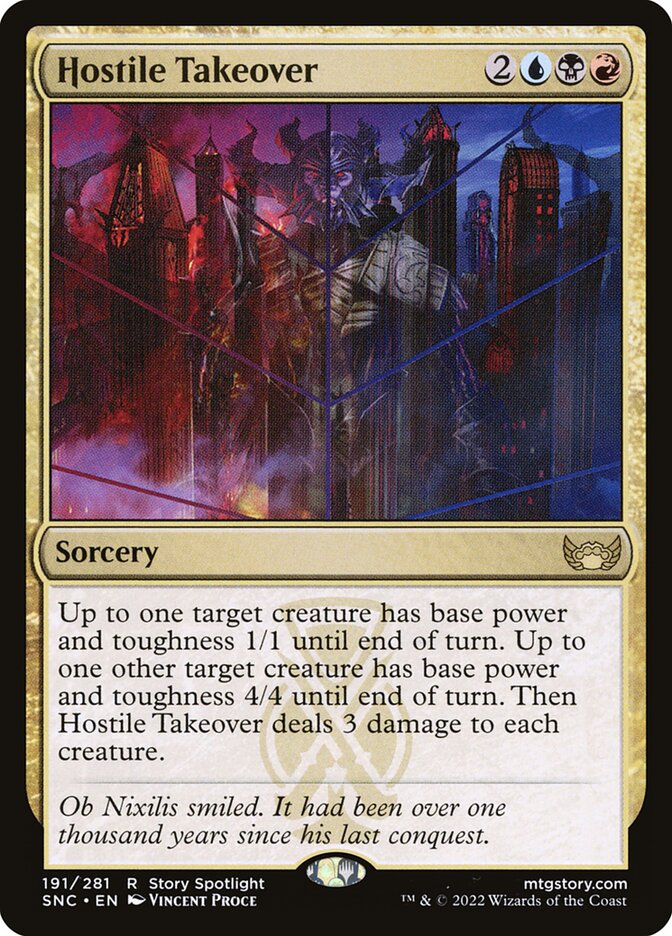 Hostile Takeover - SNC 191