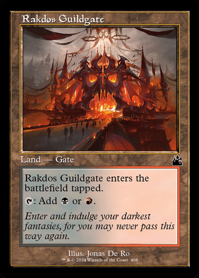 Rakdos Guildgate - RVR 408 (Foil)