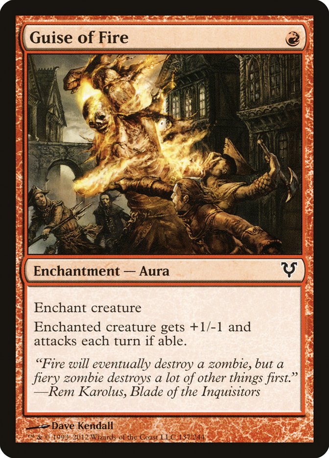Guise of Fire - AVR 137 (Foil)