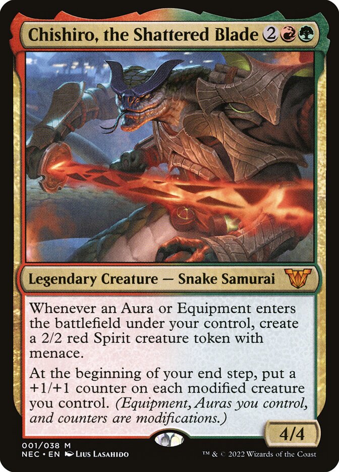 Chishiro, the Shattered Blade - NEC 1 (Foil)
