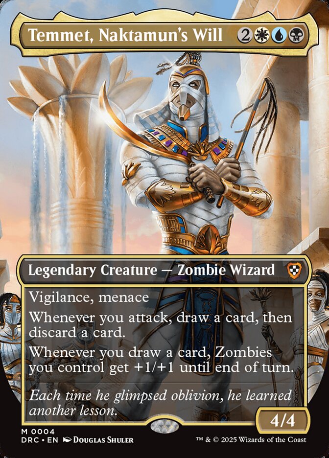 Temmet, Naktamun's Will - Aetherdrift Commander 4