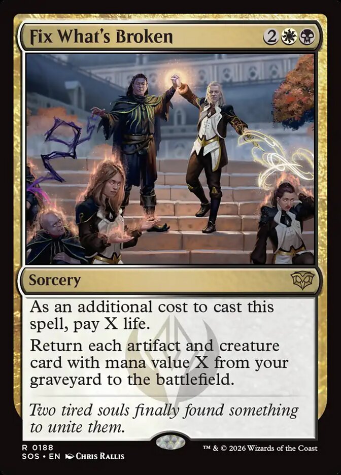 Fix What's Broken - Secrets of Strixhaven 188