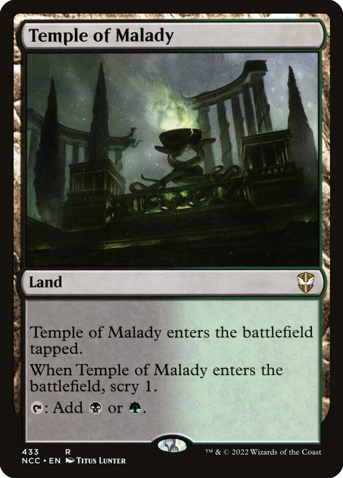 Temple of Malady - NCC 433