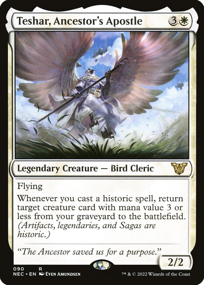 Teshar, Ancestor's Apostle - Commander: Kamigawa: Neon Dynasty 90