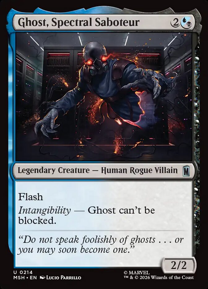 Ghost, Spectral Saboteur - Marvel Super Heroes 214