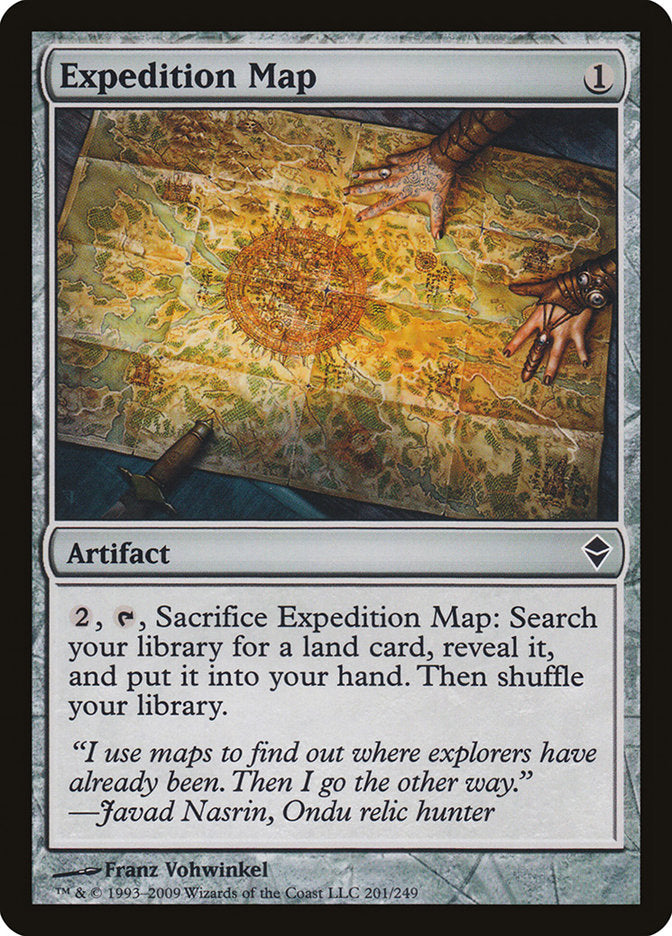 Expedition Map - Zendikar 201