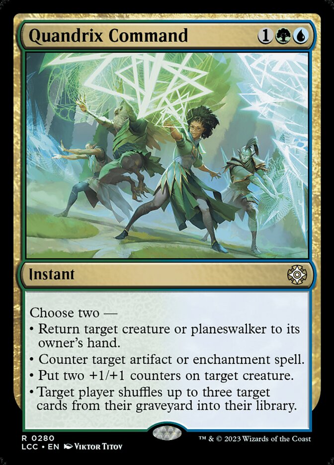 Quandrix Command - LCC 280