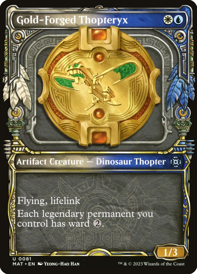 Gold-Forged Thopteryx - MAT 81