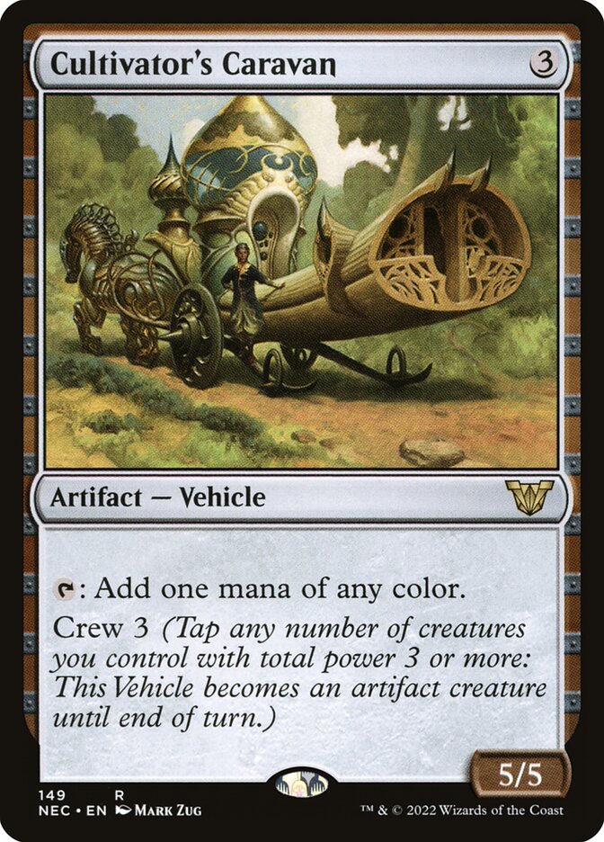Cultivator's Caravan - Neon Dynasty Commander 149