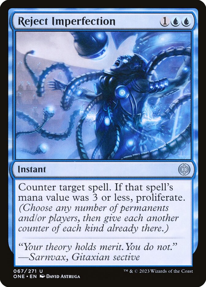 Reject Imperfection - Phyrexia: All Will Be One 67 (Foil)