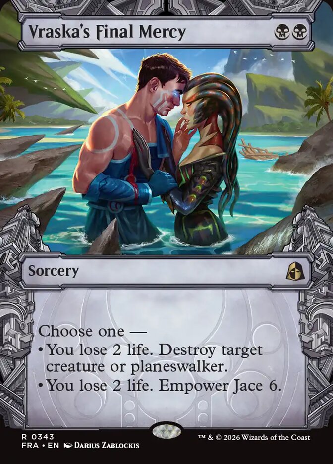 Vraska's Final Mercy - Reality Fracture 343 (Foil)