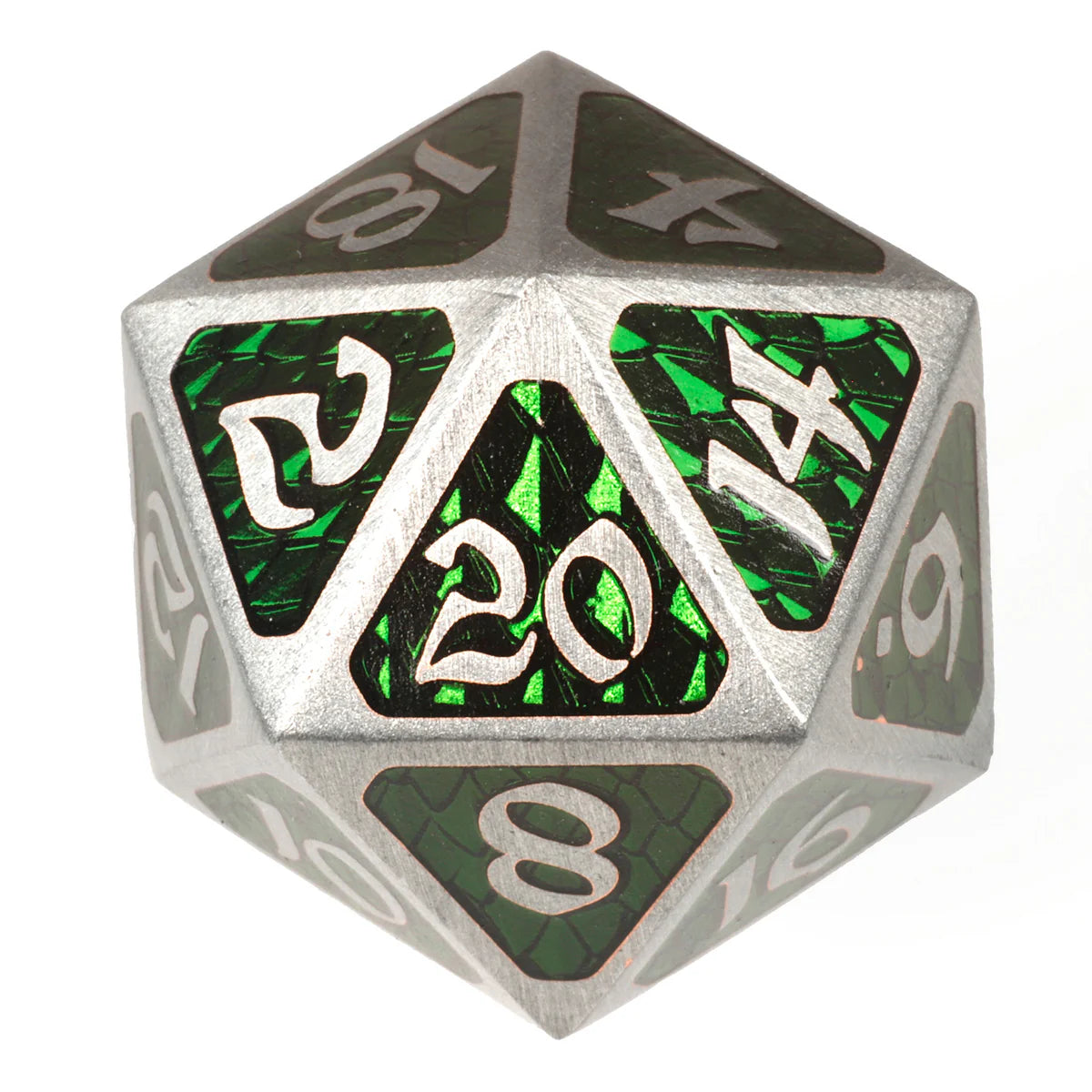 Dire d20 - Drakona Ventus Chloros - Die Hard Dice